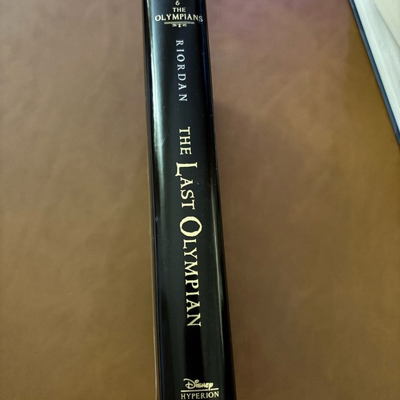 The Last Olympian Hardcover Book Rick Riordan - Picture 2 of 3